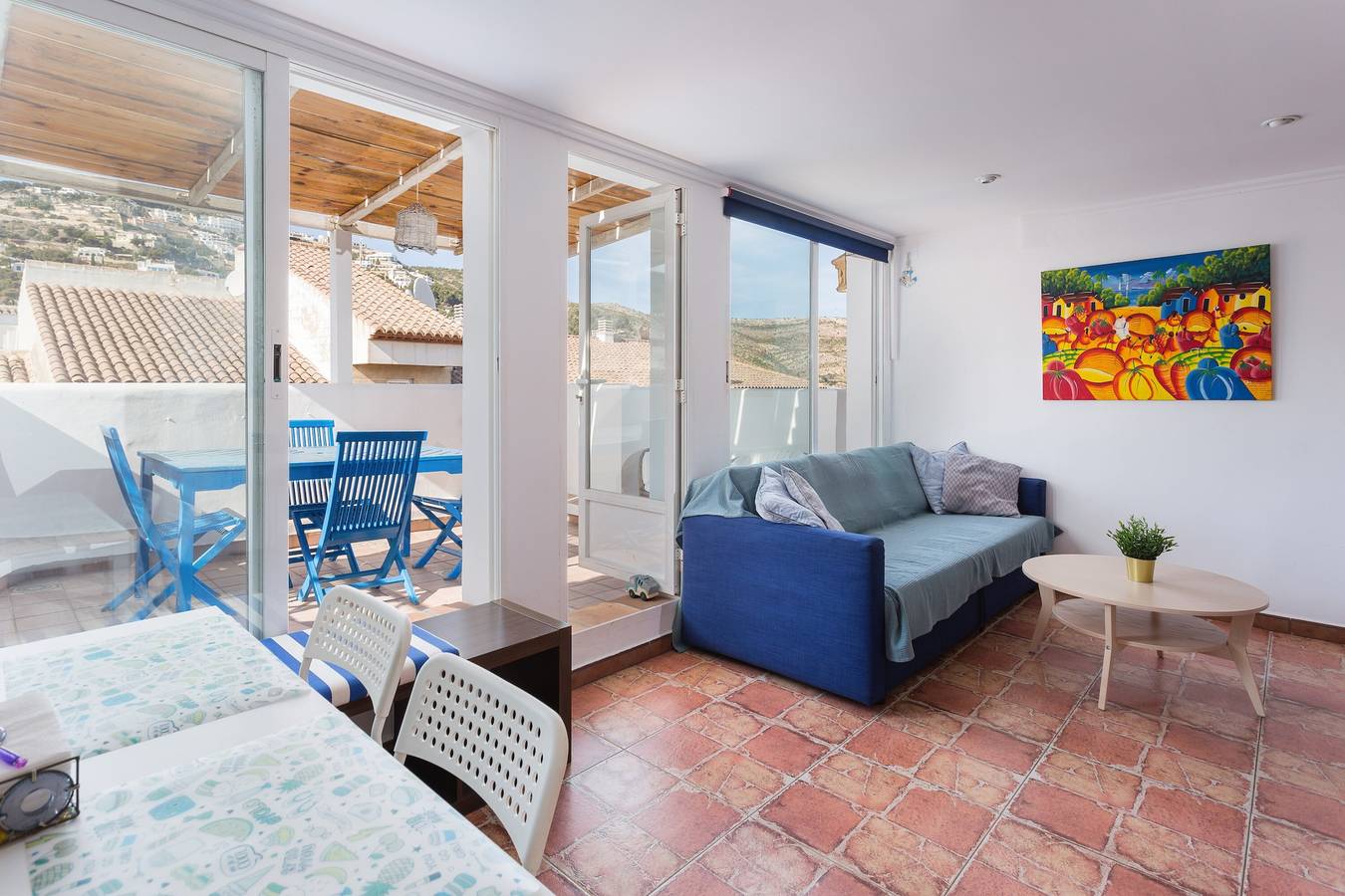 Ganze Wohnung, Ferienwohnung 'Ático Jávea Puerto' mit Meerblick, privater Terrasse und Wlan in Javea Port, Jávea