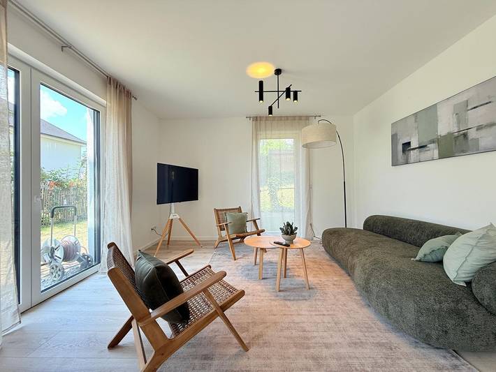 Ferienwohnung für 4 Personen, mit Terrasse und Garten sowie Seeblick in Uhldingen-Mühlhofen