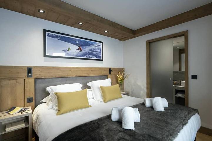 Chalet pour 6 personnes, avec Balcon et Jacuzzi ainsi que Piscine et Sauna à Les Contamines-Montjoie - 2
