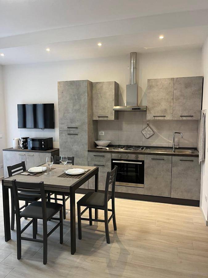 Appartement de vacances pour 3 personnes, avec jardin