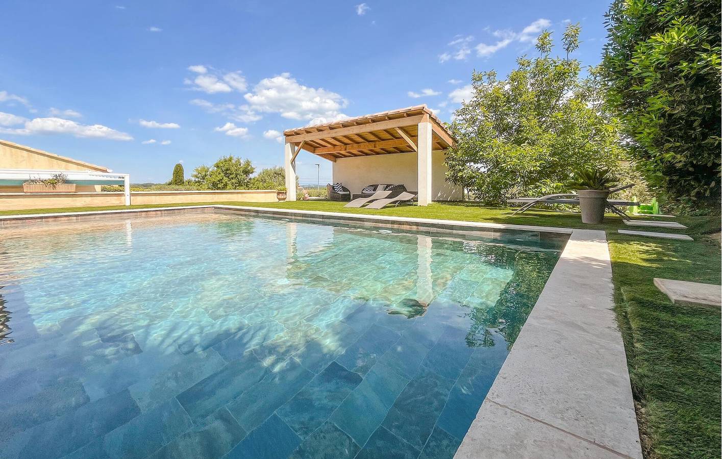 Riverside Retreat con piscina y aparcamiento in Comps, Region de Nimes