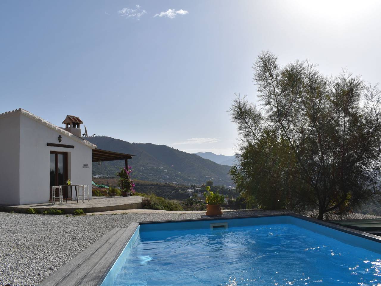 Finca Martina mit Pool in Cómpeta in Cómpeta, Málaga Provinz