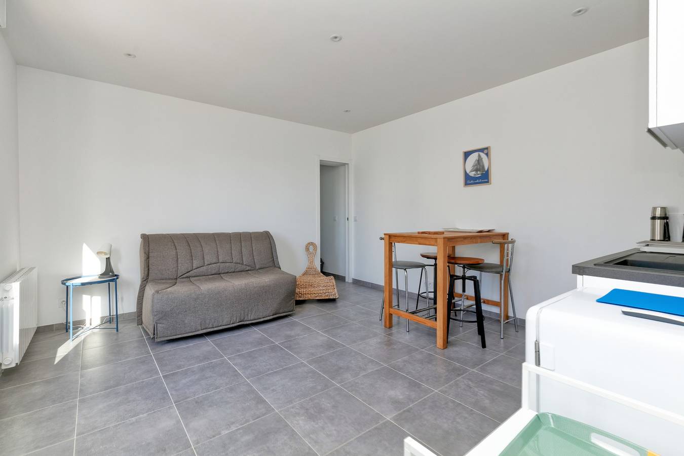 Villa 'La Bleue À 350m De La Mer' con jardín compartido y Wi-Fi in Batz-sur-Mer, Côte de Jade
