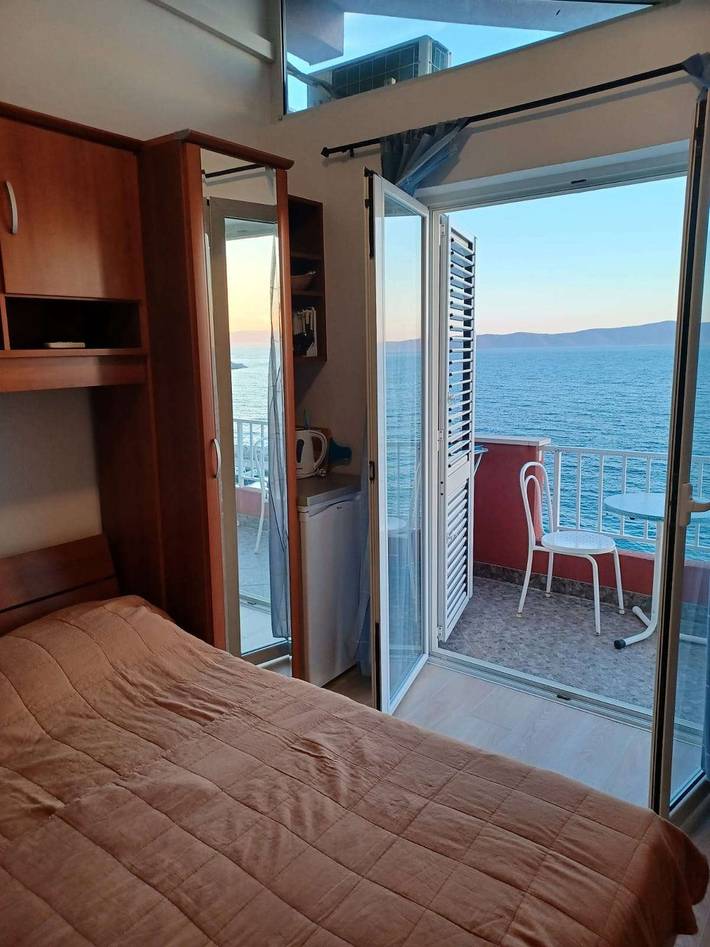 Smještaj za odmor za 2 osoba, s balkon/terasa u Podgora