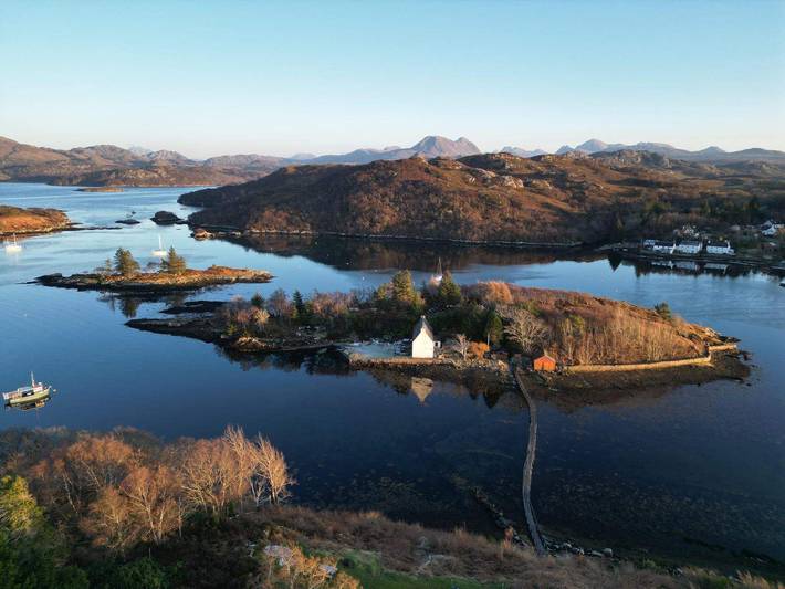 Ferienwohnung für 2 Personen, mit Terrasse und Garten sowie Meerblick, mit Haustier in den Highlands - 2