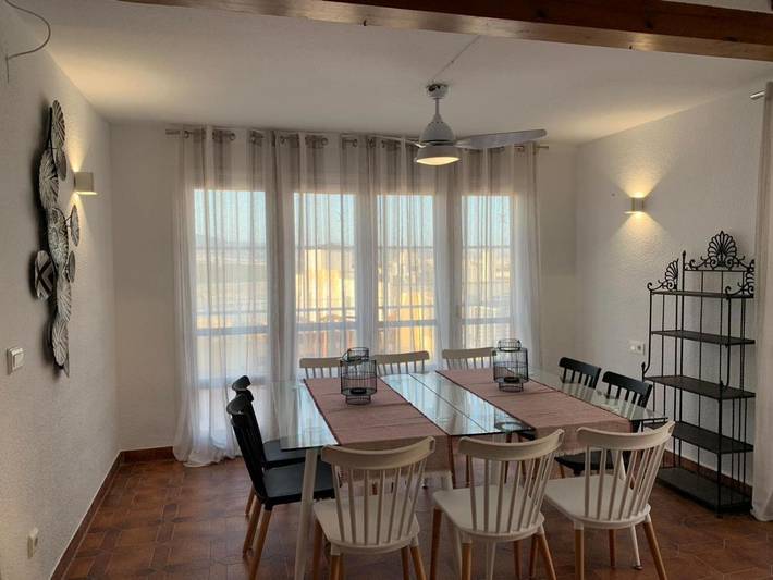 Casa rural para 10 personas, con vistas además de piscina y jardín en Águilas - 4