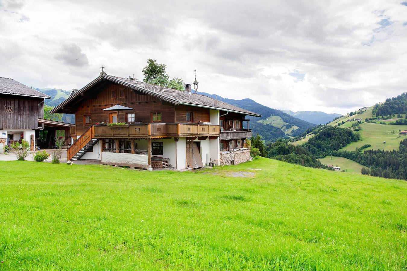 Ganze Wohnung, Ferienwohnung 'Appartment Stockeben' mit Bergblick, privater Terrasse und Wlan in Wildschönau, Kaisergebirge
