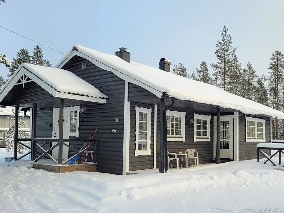 Hus för 6 Personer, med bastu och terass