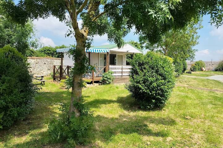 Mobil home pour 4 personnes, avec jardin, animaux acceptés à Cabariot - 4