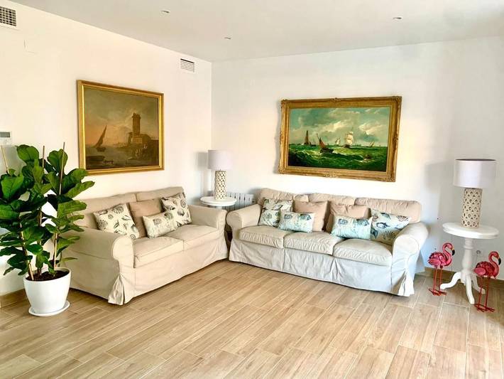Apartamento de férias para 6 pessoas, com Varanda e Terraço e ainda Jardim and Piscina em Islantilla
