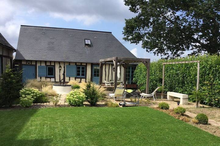 Location de vacances pour 3 personnes, avec jardin à Montreuil-en-Caux