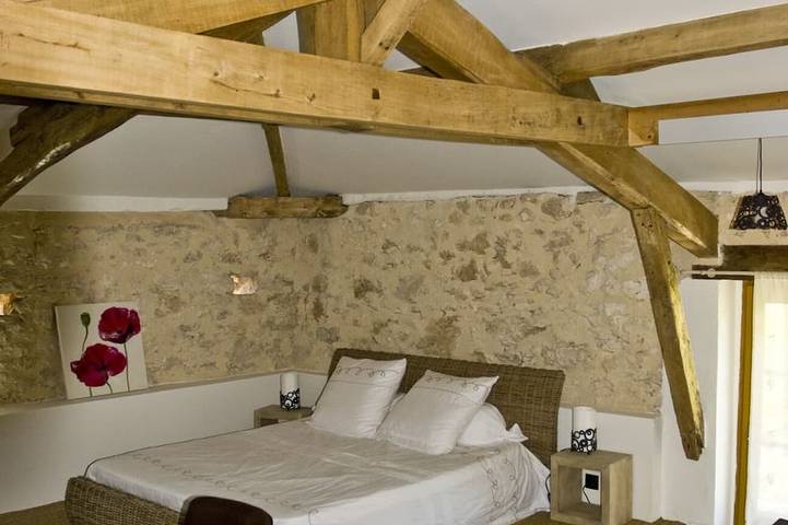 Gîte pour 2 personnes, avec piscine et jardin à Roquecor - 4