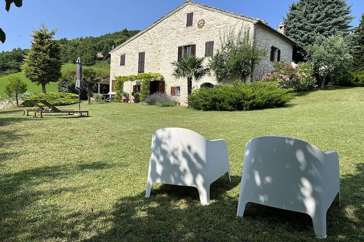 Ferienhaus für 12 Personen, mit Garten