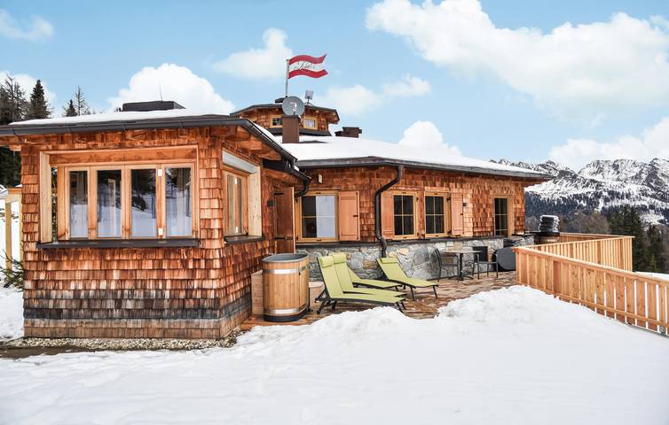 Ferienwohnung für 6 Personen, mit Terrasse und Sauna in Weißpriach