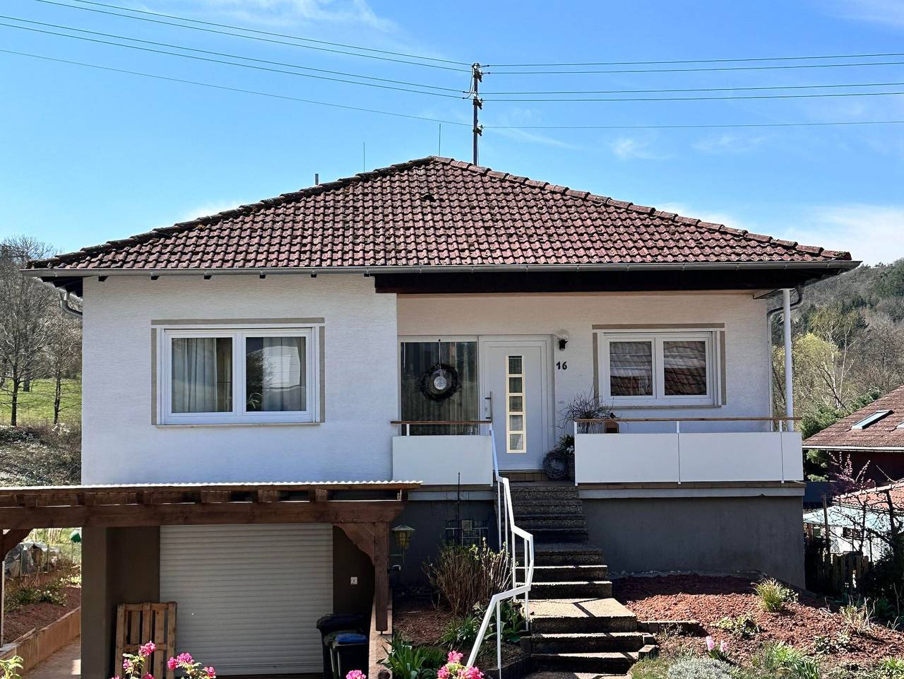 Ganze Ferienwohnung, Ferienhaus Muskatellerhof - Wohnung Nr. 01 in Silz (Pfalz), Trifelsland