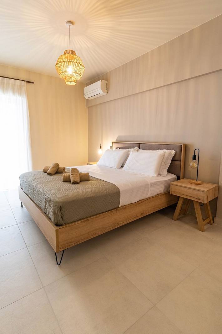 Ferienwohnung für 4 Personen, mit Balkon und Terrasse sowie Garten in Nafplio