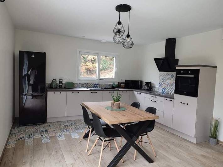 Maison de vacances pour 5 personnes, avec jardin et vue