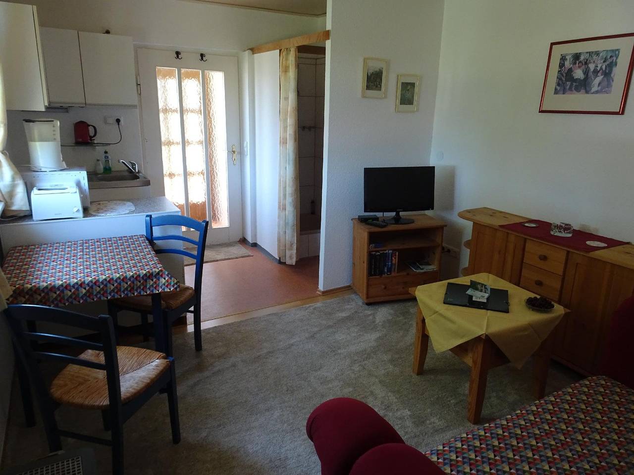 Kleines Ferienhaus mit Garten und Grill in Garitz in Bad Kissingen, Rhön-Bayern