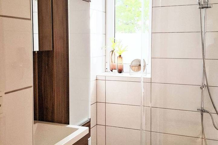 Ganze Wohnung, Moderne Ferienwohnung in Dülmen: Stadtnah mit Balkonblick ins Grüne in Coesfeld, Münsterland