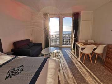 Gîte pour 3 personnes, avec balcon et vue à Houlgate