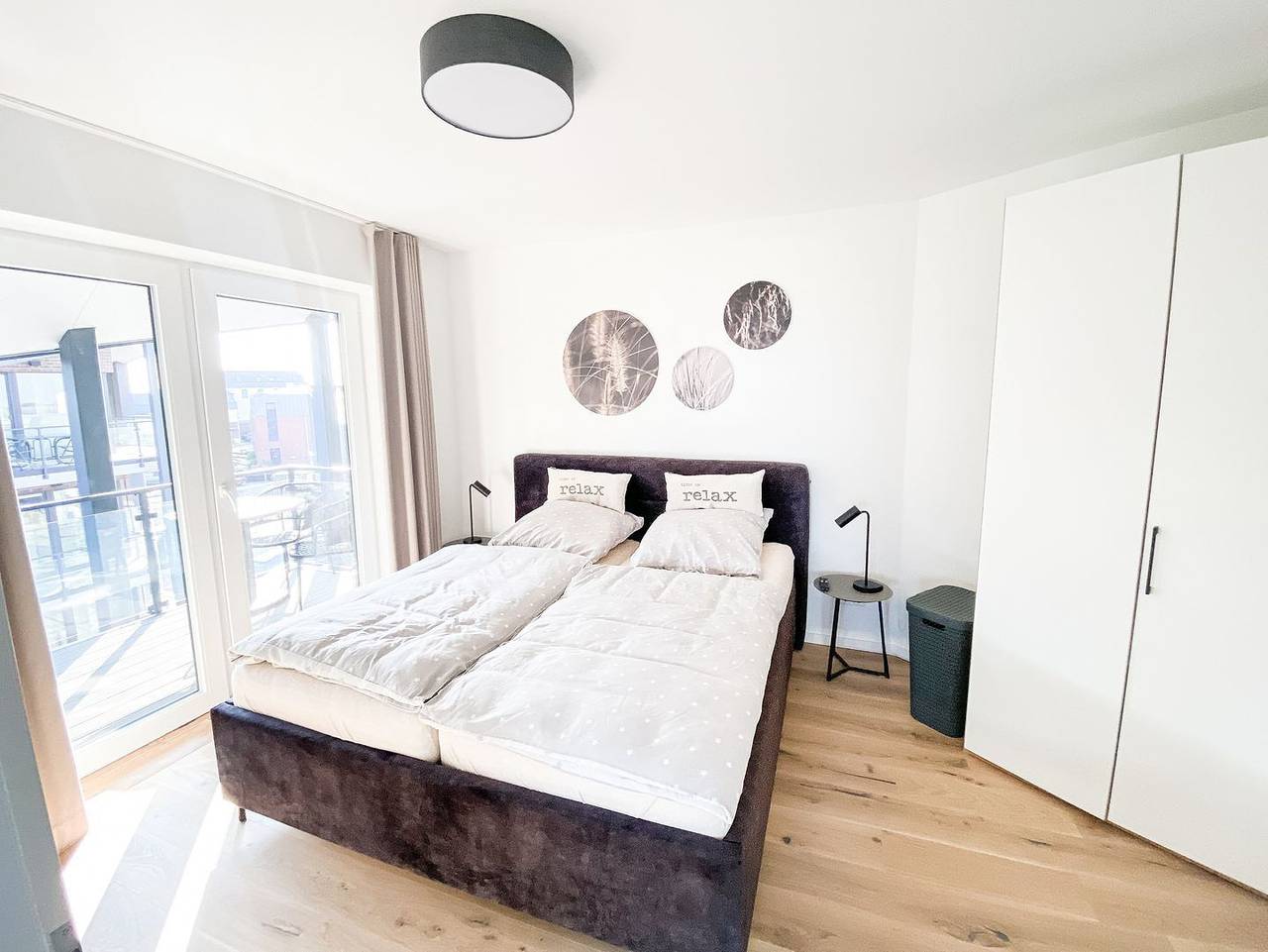 Ganze Wohnung, The View A14 Langeneß-Kiek - Meerblick, gemein. Sauna, Gartenmöbel, 2 Balkone in Badestrand Dagebüll, Dagebüll