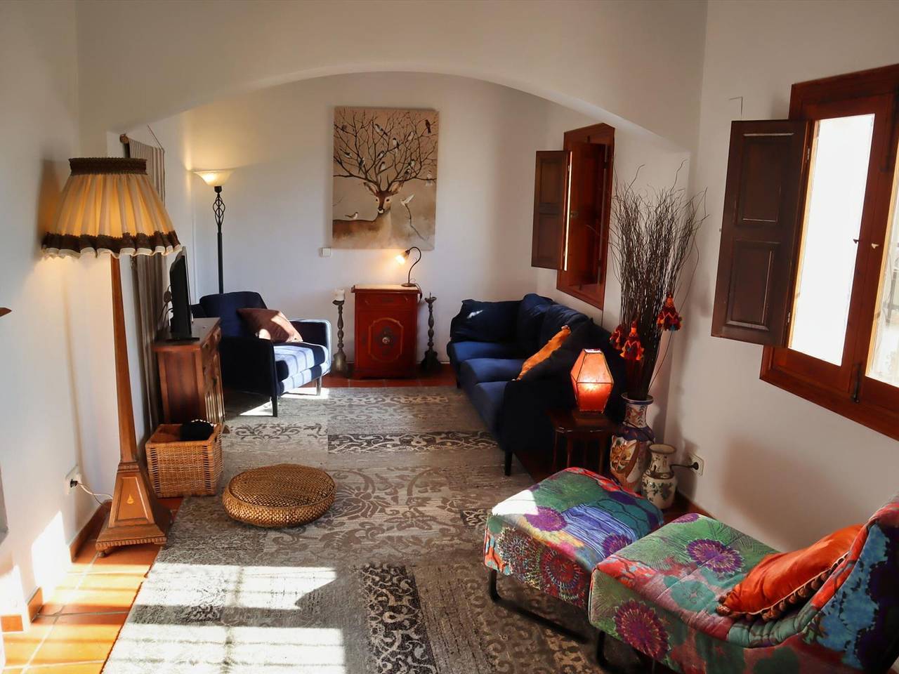 Casa de pueblo con terraza y vistas, 3 dormitorios, admite mascotas in Callosa de Ensarriá, Costa Blanca