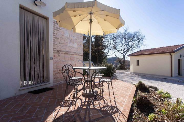 Appartement de vacances pour 4 personnes, avec Jardin