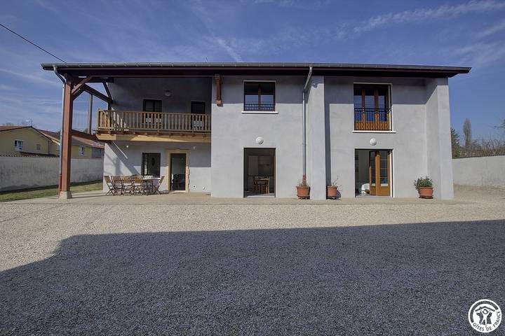 Gîte pour 6 personnes, avec jardin et terrasse