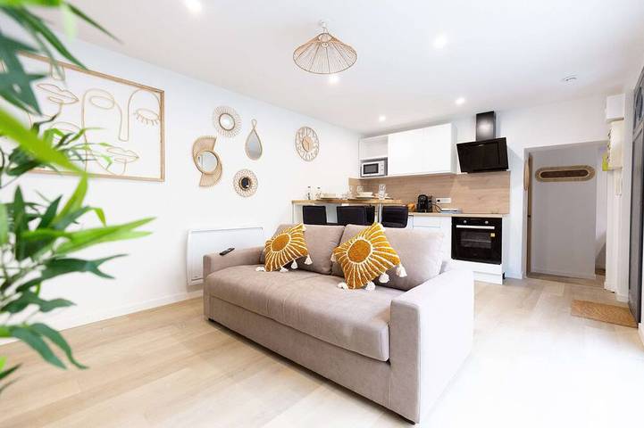 Maison de vacances pour 4 personnes, avec terrasse et jardin
