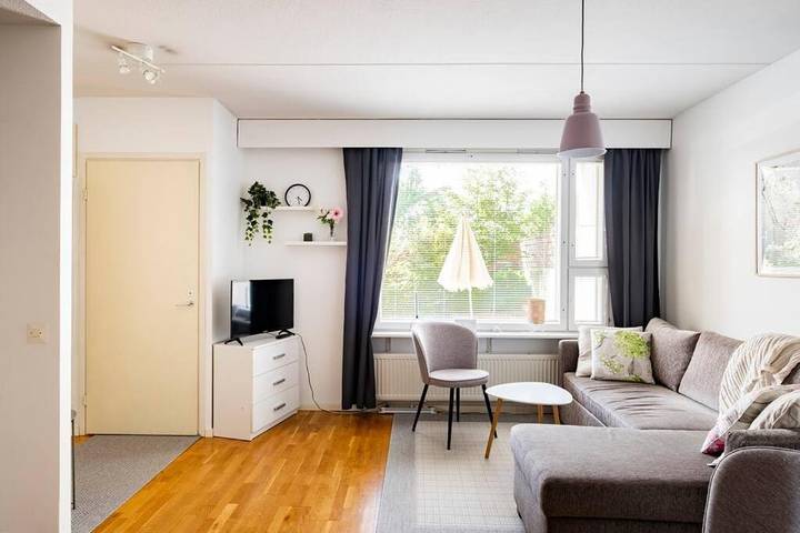 Appartement de vacances pour 4 personnes, avec sauna et jardin