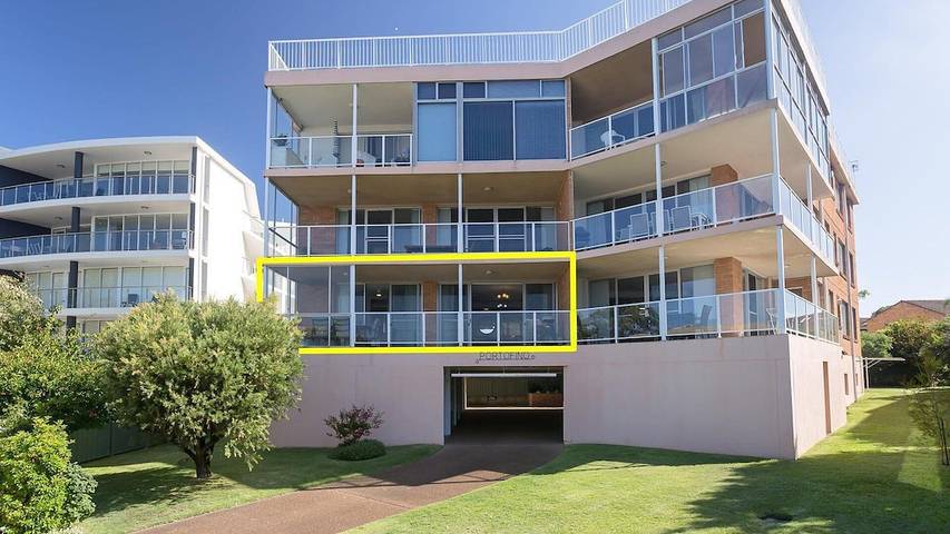 Holiday apartment for 6 people, with garden in Nelson Bay