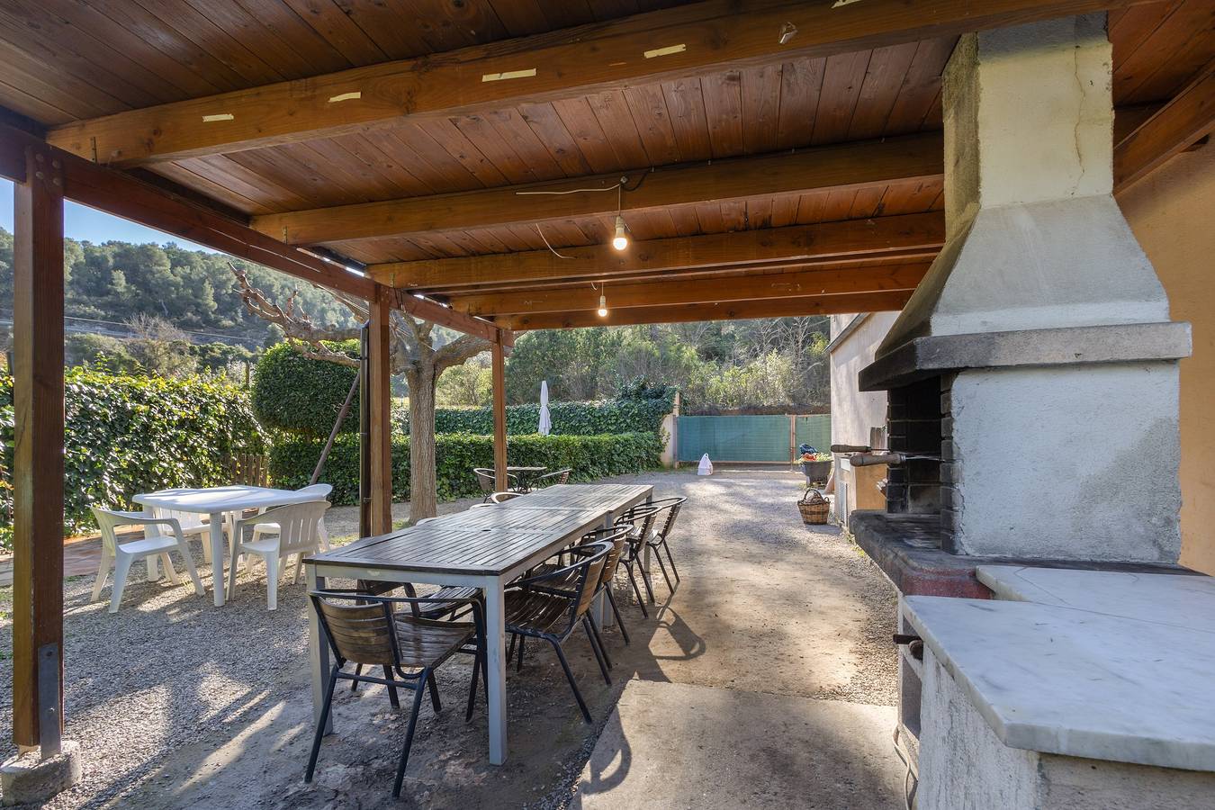 Country House 'Cal Contra' with Mountain View, Private Pool and Wi-Fi in Gelida, Barcelona Inland
