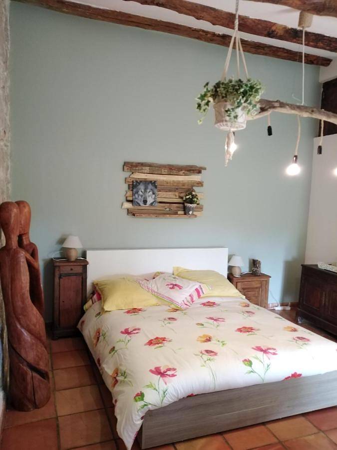 Chambre studio La louve in Banne, Parc national des Cévennes