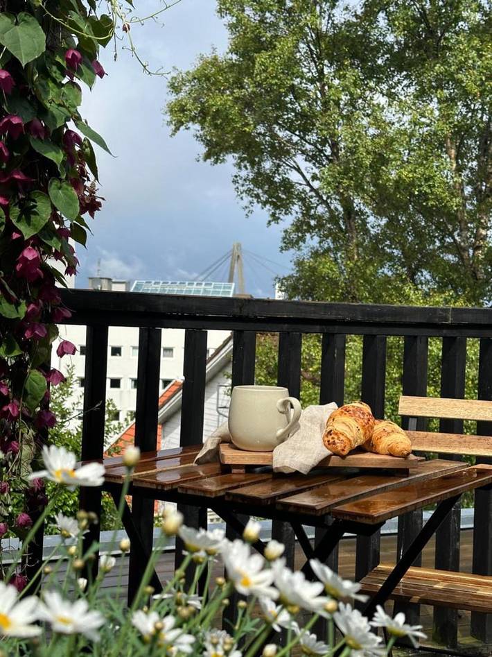 Ferienwohnung für 4 Personen, mit Balkon/Terrasse und Meerblick in Stavanger - 3