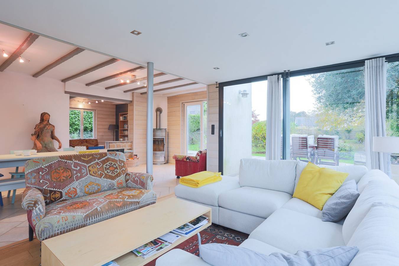Maison de vacances 'Entre Terre Et Mer' avec terrasse privée, jardin privé et Wi-Fi in Guimaëc, Ceinture Dorée