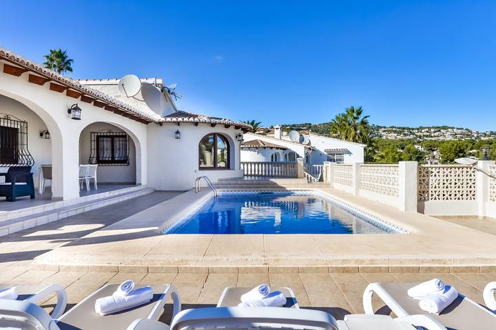 Villa pour 6 personnes, avec terrasse et jardin à Benissa - 4