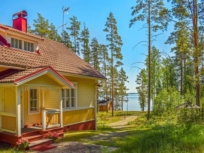 Ferienhaus für 10 Personen, mit Sauna