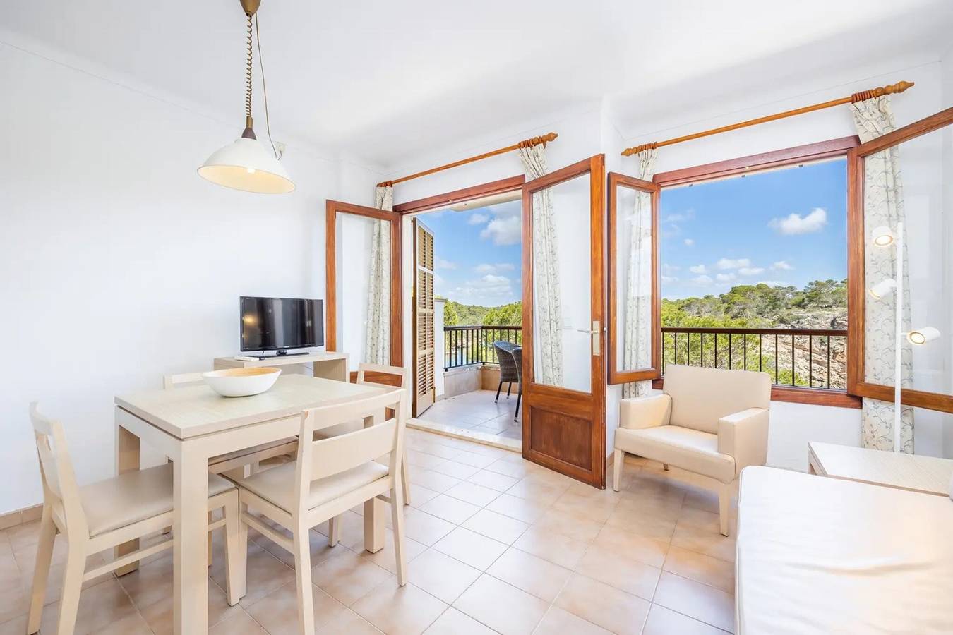 Ganze Wohnung, Ferienwohnung 'Apto Vistas Al Mar' mit Meerblick, Wlan und Klimaanlage in Cala Figuera, Santanyí