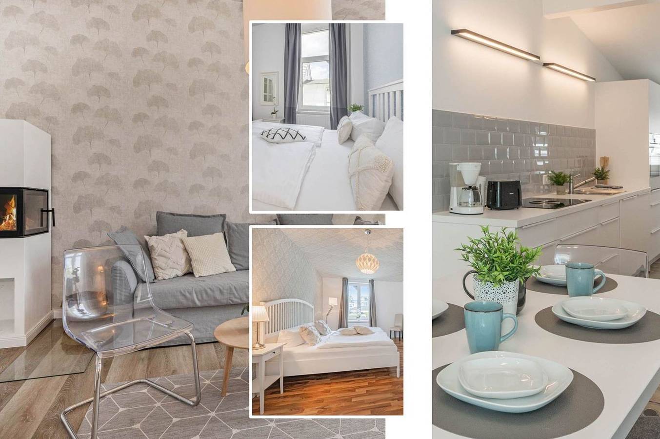 Apartamento entero, Großzügige Ferienwohnung in Ahlbeck am Meer – nur 50 m bis zum Strand in Drei Kaiserbäder, Ahlbeck