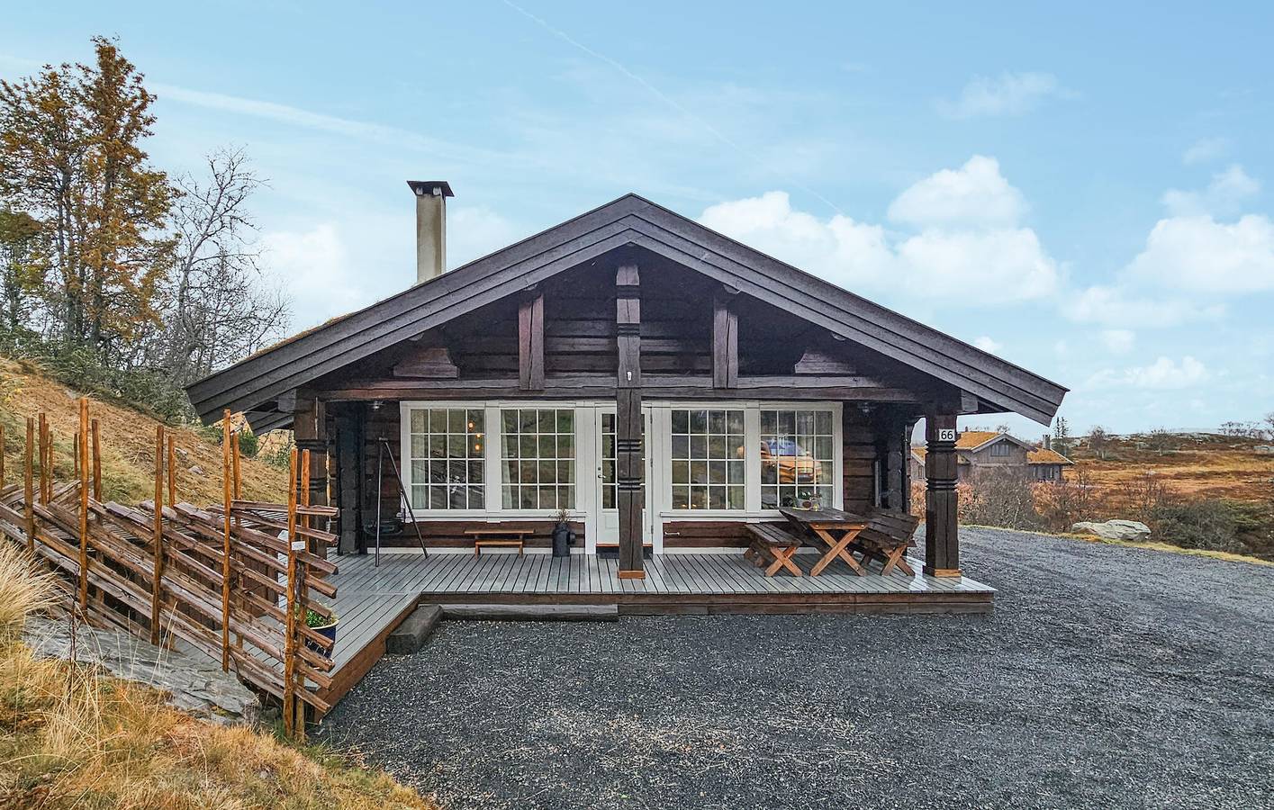Feriehus for 9 personer med terrasse in Vinje 