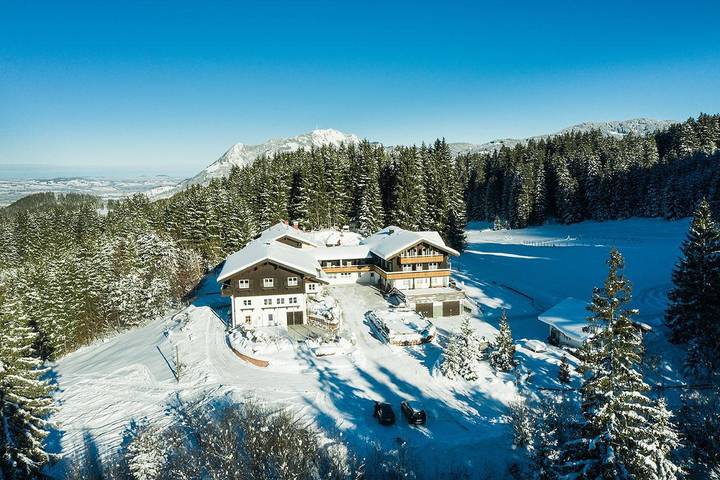 Hôtel pour 3 personnes, avec sauna et jardin, adapté aux familles à Sonthofen - 3