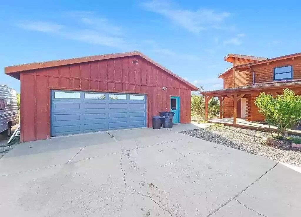 Colorado cabin featuring a Ev car charging station in San Juan National Forest