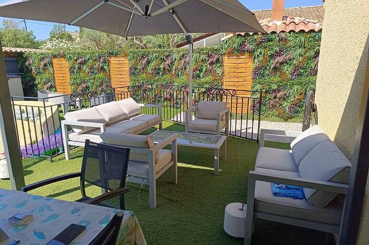 Maison de vacances pour 6 personnes, avec Terrasse et Jardin