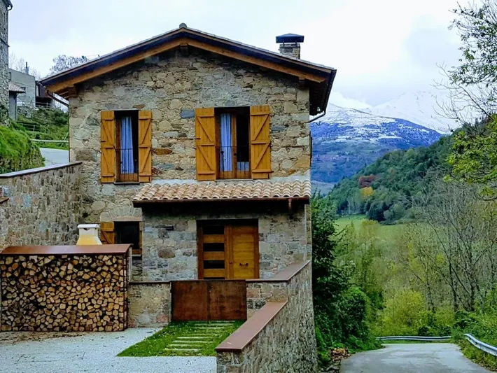 Chalet pour 4 personnes, avec jardin et vue, animaux acceptés - 1