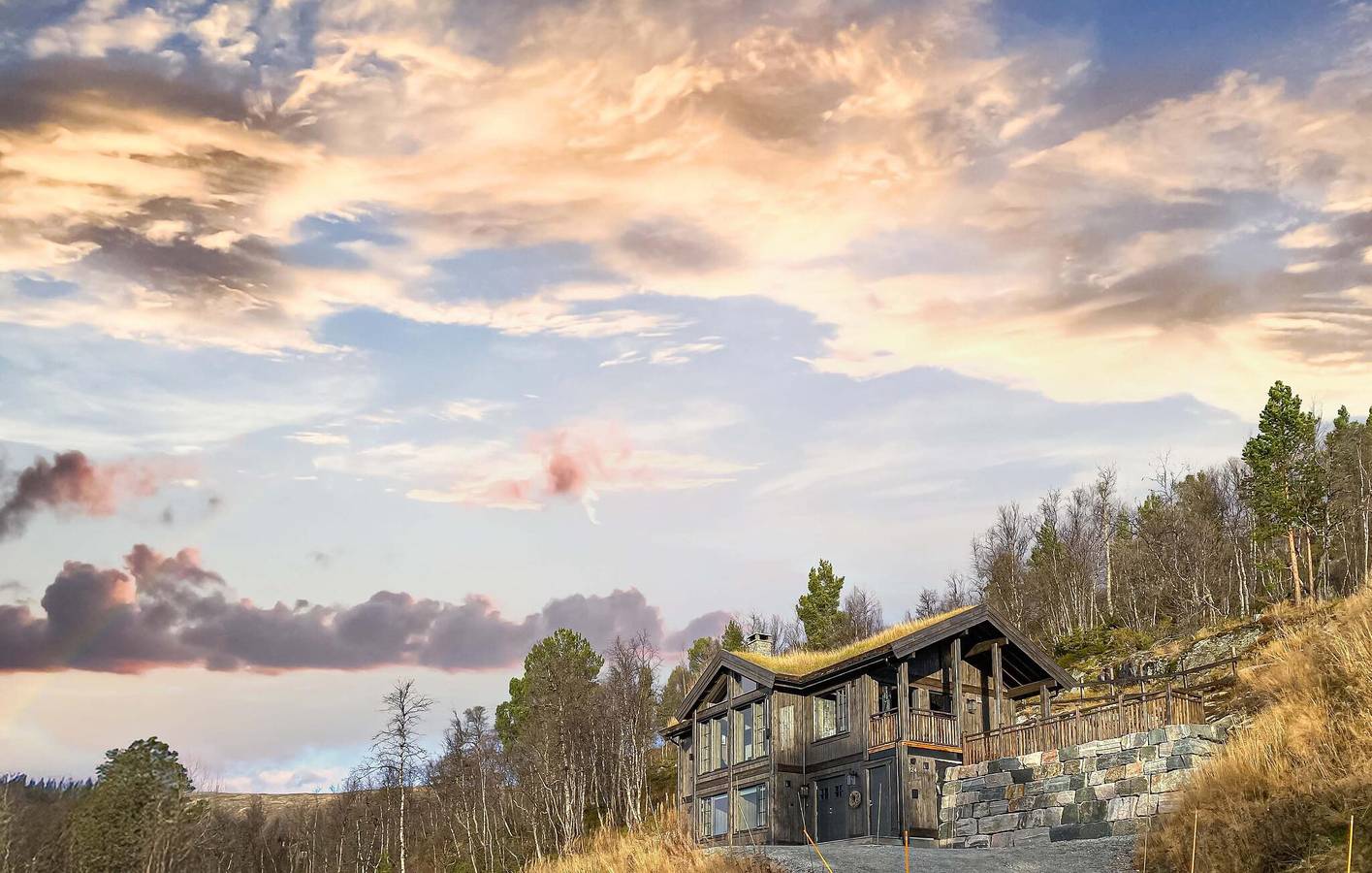 Ferienhaus für 8 Personen mit Terrasse in Bjorli, Lesja