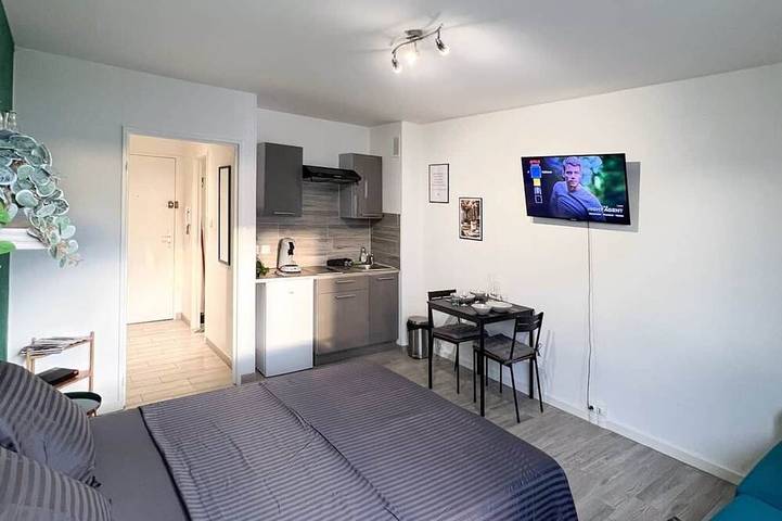 Appartamento intero, Studio Le Maréchal - Near border & Netflix in Huningue, Mulhouse e dintorni