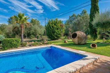 Villa in Sencelles, Mallorca Inselmitte für 9 