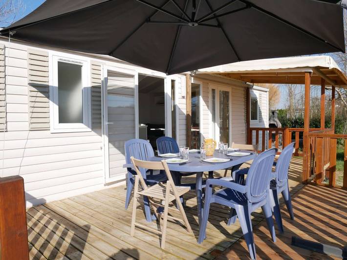 Maison de vacances pour 6 personnes, avec jardin