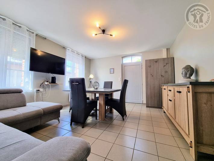 Gîte pour 4 personnes, avec jardin