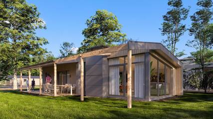 Cottage pour 4 personnes, avec balcon/terrasse et terrasse à Enkhuizen
